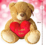 i love you teddy bear - brown - 25cm - sedol gifts (5)