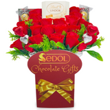lindt chocolate bouquet red roses - sedol gifts (3)