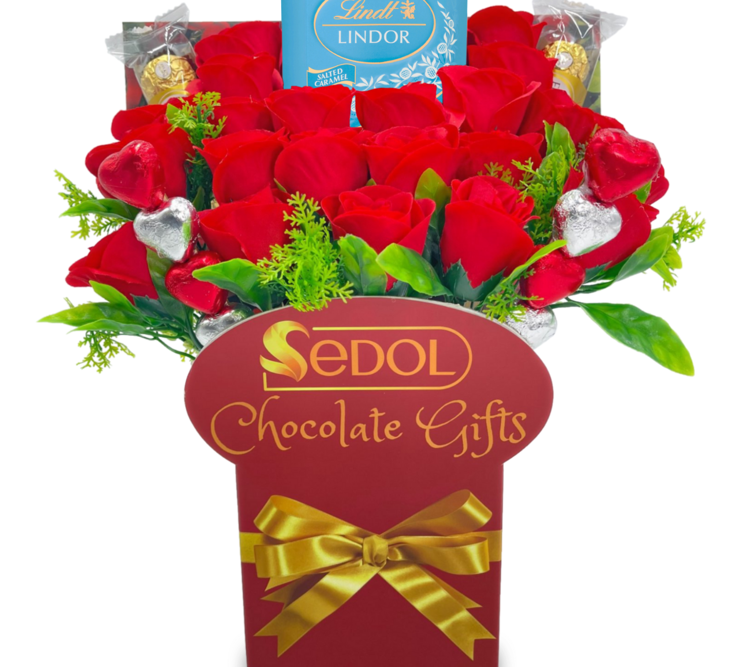 lindt chocolate bouquet red roses - sedol gifts (4)