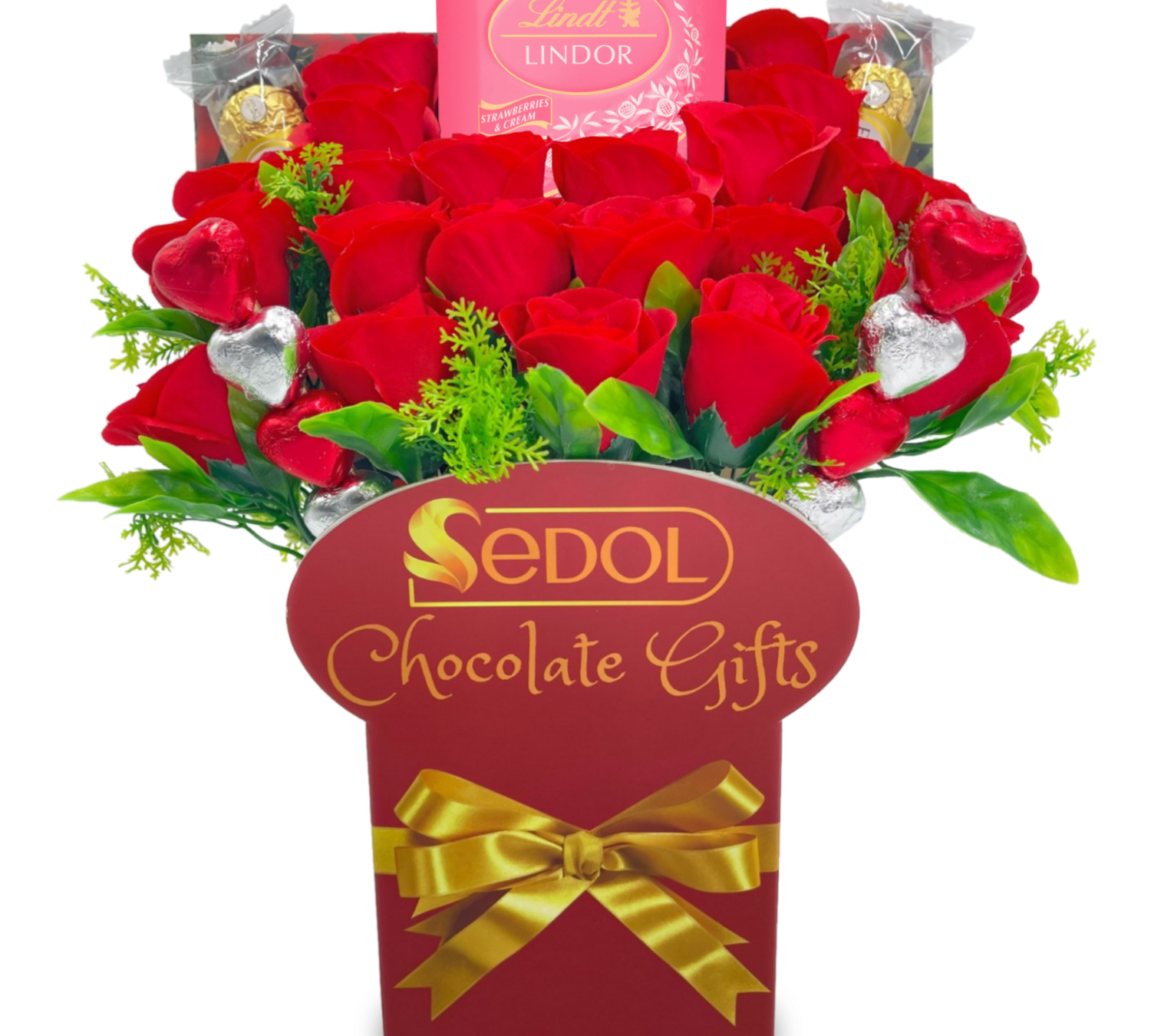 lindt chocolate bouquet red roses - sedol gifts (5)