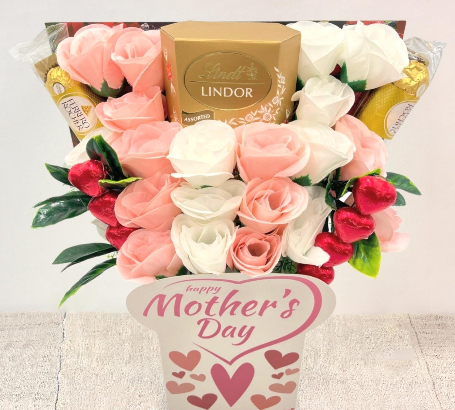 mothers day chocolate bouquet (lindt assorted) - sedol gifts (2)