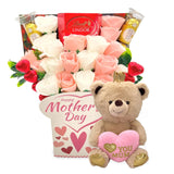 mothers day chocolate bouquet with teddy - sedol gifts (1)