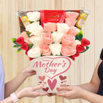 mothers day chocolate bouquet with teddy - sedol gifts (5)