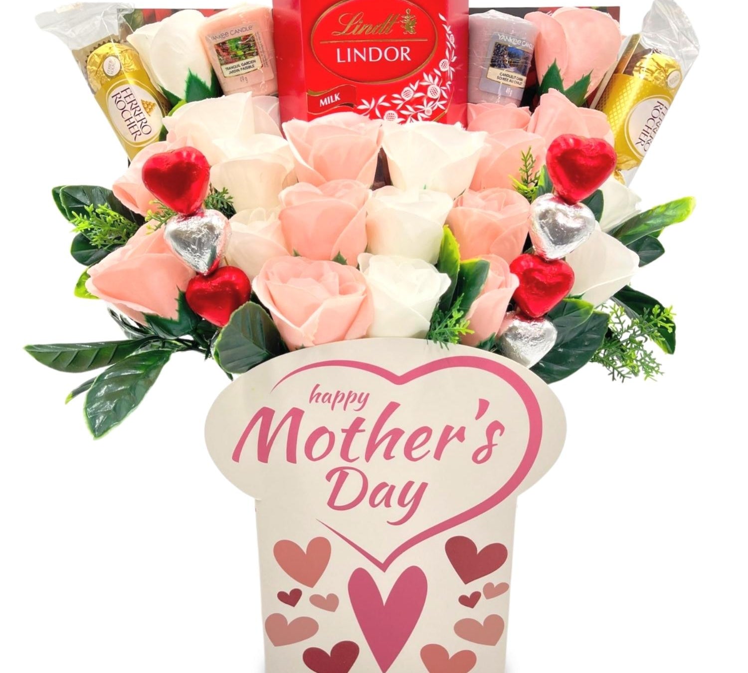 mothers day chocolate bouquet with yankee candles- sedol gifts (1)