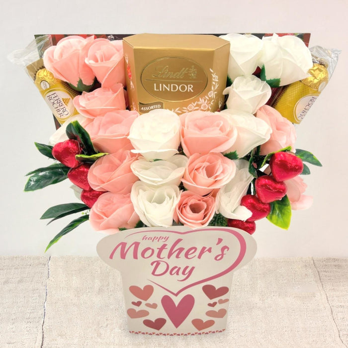 Mothers Day Gifts - Lindt Lindor Chocolate Bouquet Gift (Lindt Assorted)