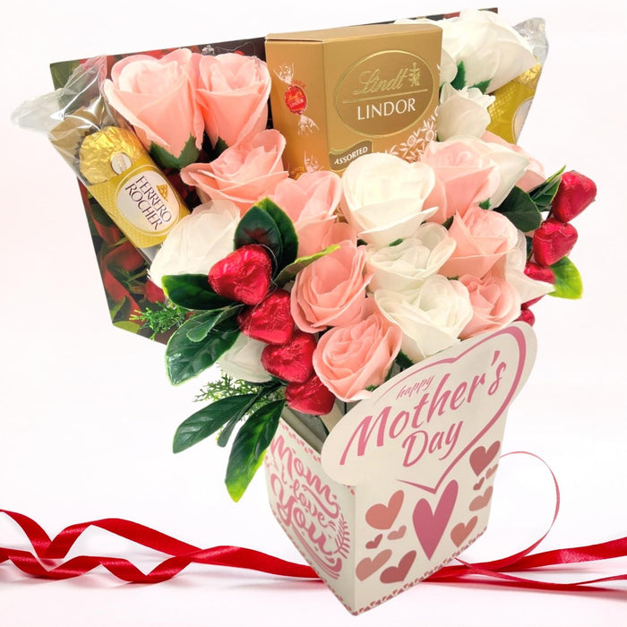 Mothers Day Gifts - Lindt Lindor Chocolate Bouquet Gift (Lindt Assorted)