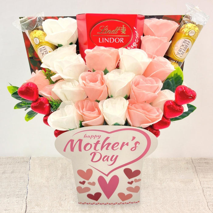 Mothers Day Gifts - Lindt Lindor Chocolate Bouquet Gift (Lindt Milk)