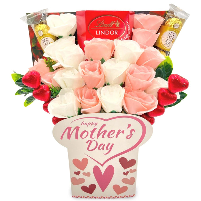 Mothers Day Gifts - Lindt Lindor Chocolate Bouquet Gift (Lindt Milk)