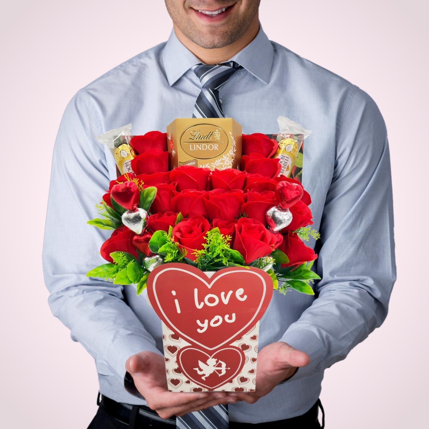 valentines bouquet (lindt assorted) - sedol gifts (3)