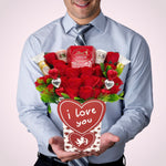 valentines chocolate bouquet with yankee candles - sedol gifts (3)